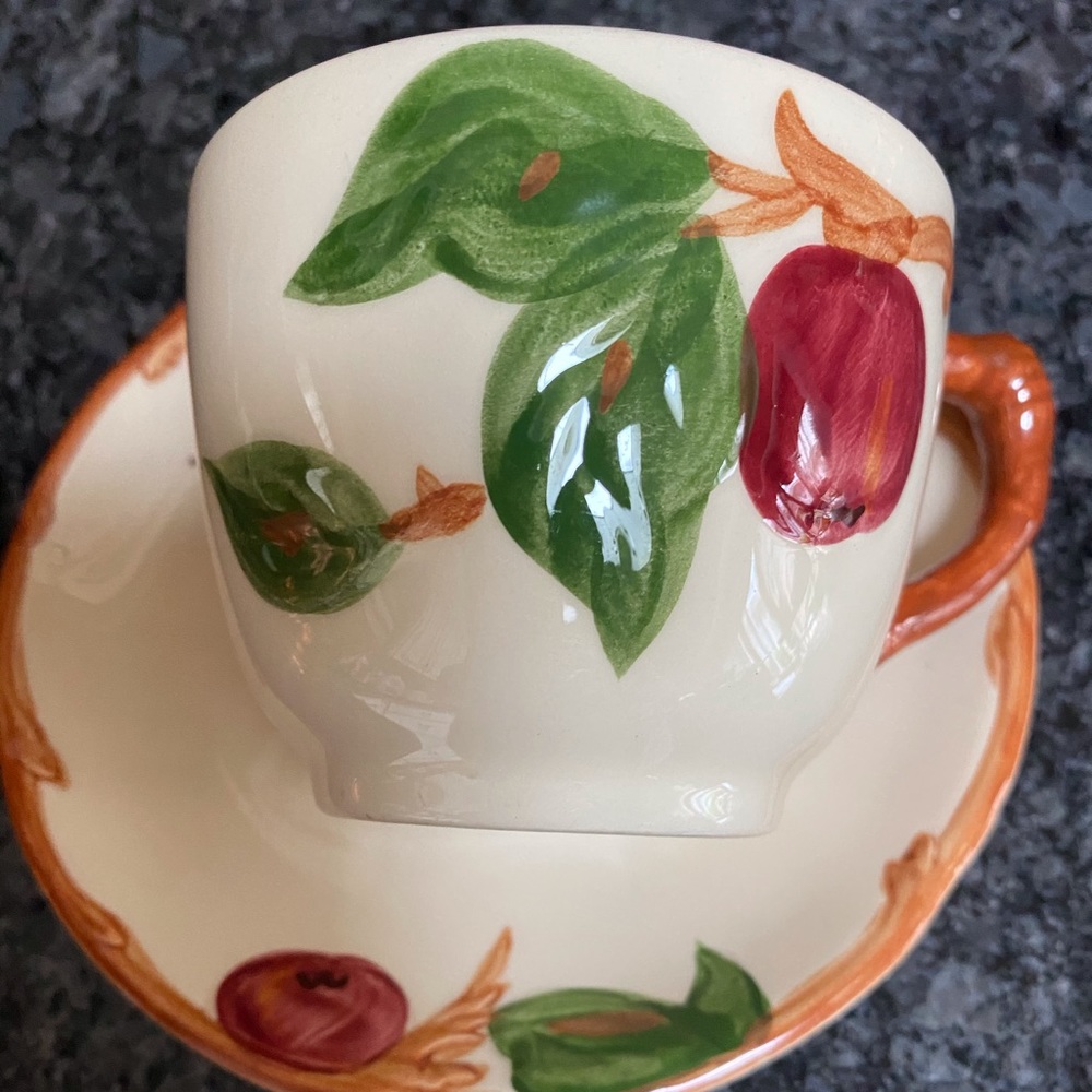 Franciscan Coffee Cup And Saucer, I have 12 sets.